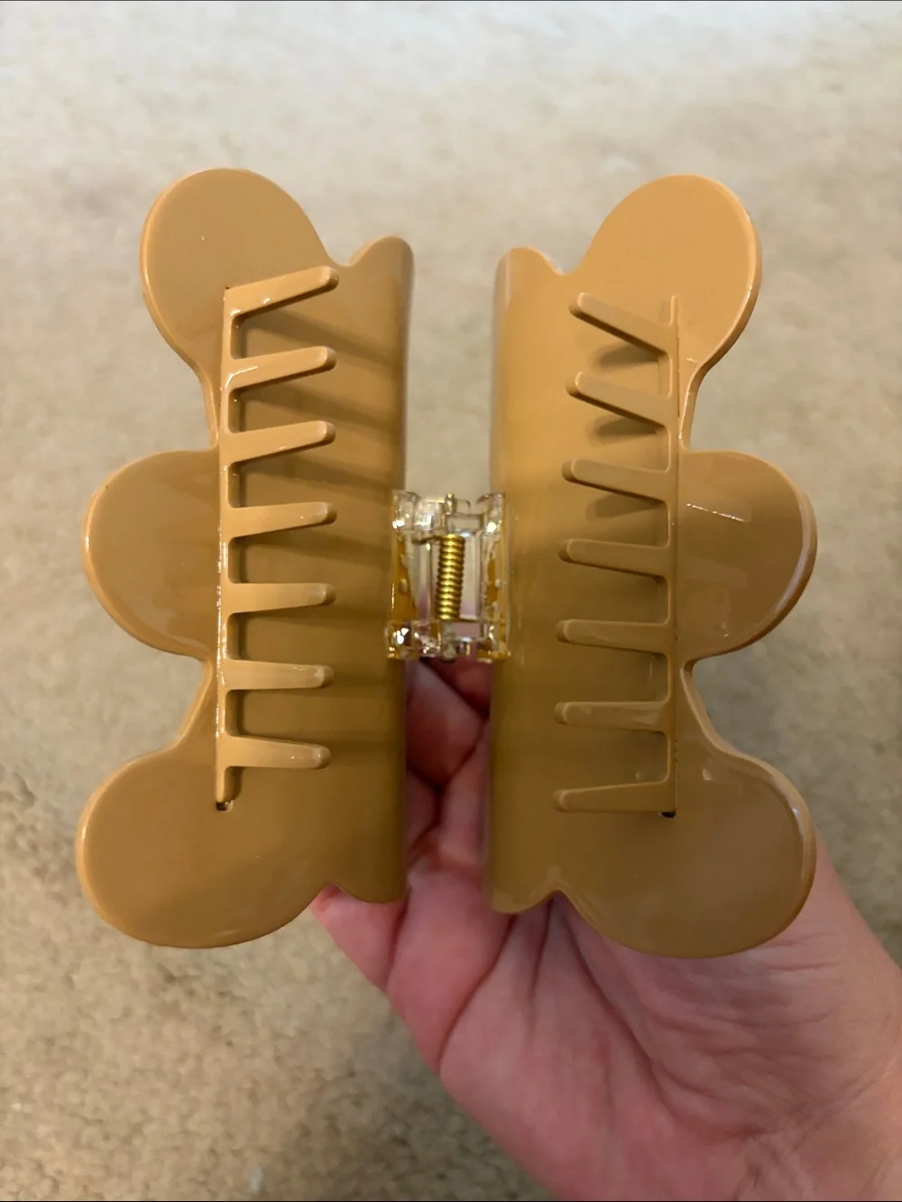 Mickey gingerbread cookie hair clip Christmas